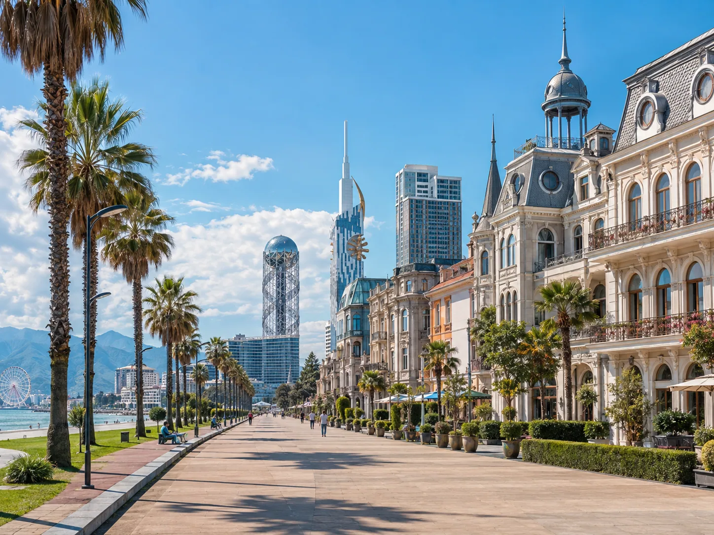 Batumi Boulevard & Old Town